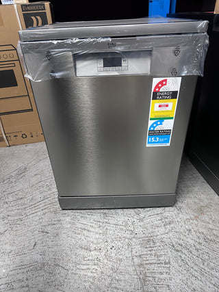 *Current Model* Beko 60cm Freestanding Dishwasher 14 Place Platinum Steel BDFB1410X [Factory Second]