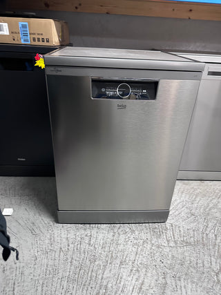 * Made in Europe* Beko BDFB1430X 14 Place Setting Freestanding Dishwasher [Factory Second]