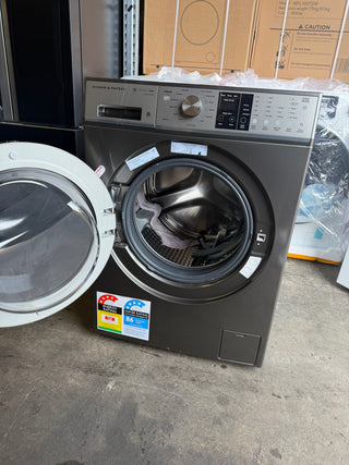 Fisher & Paykel Series 9 10kg Front Load with Steam Care Graphite WH1060SG1 [Factory Second]