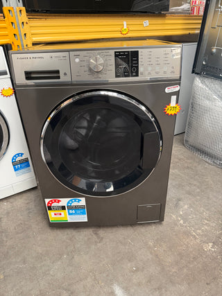 Fisher & Paykel Series 9 10kg Front Load with Steam Care Graphite WH1060SG1 [Factory Second]