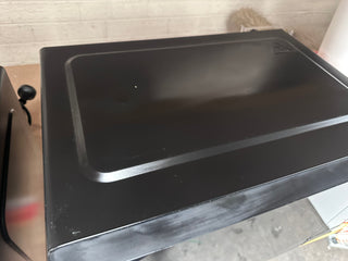 Hisense Black Mirror 1100W Smart Cooking Solo Inverter Microwave - 42L [Factory Second]