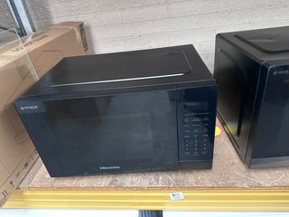 Hisense 34L 1100W Inverter Microwave Dark Stainless Steel [Factory Second]