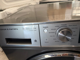 * Current Model * Fisher & Paykel 11kg Front Loader with Active Intelligence and Steam Care WH1160FG2 [Factory Second]