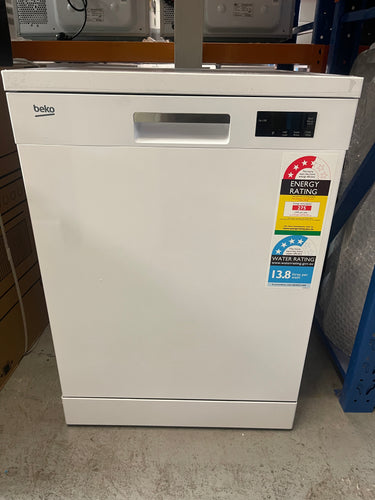 [CARTON DAMAGE] Beko Freestanding Dishwasher BDF1410W - 14 Place setting [Manufacturer Warranty]