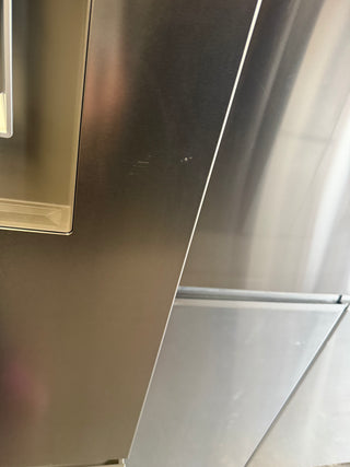 *Current Model* Haier 509L French Door Fridge with Non-Plumbed Water Dispenser Satina HRF510FHS [Factory Second]