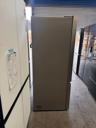 *Current Model* Haier 509L French Door Fridge with Non-Plumbed Water Dispenser Satina HRF510FHS [Factory Second]
