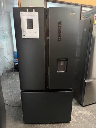 Haier HRF520FHC 489L French Door Fridge (Black) [Factory Second]