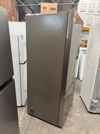 *Current Model* Haier 509L French Door Fridge with Non-Plumbed Water Dispenser Satina HRF510FHS [Factory Second]