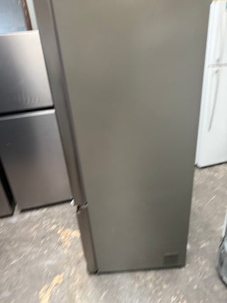 *Current Model* Haier 509L French Door Fridge with Non-Plumbed Water Dispenser Satina HRF510FHS [Factory Second]