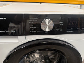 *Slimline Dimensions *Hisense 8.5kg Front Loader  HWF3S8514 [Factory Second]