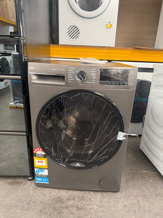 *Current Model* Beko 10kg Front Loader with AutoDose and Steam Graphite BFLB103ADG [Factory Second]