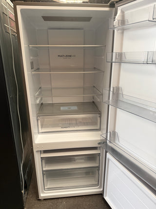*Current Model* Haier 433L Bottom Mount Refrigerator Satina Silver HRF420BS [Factory Second]
