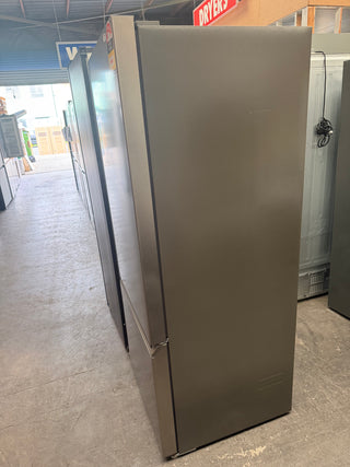 *Current Model* Haier 433L Bottom Mount Refrigerator Satina Silver HRF420BS [Factory Second]