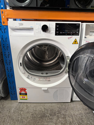 *Current Model* Beko BDPB104HW 10kg Hybrid Heat Pump Dryer with Steam [Carton Damage]