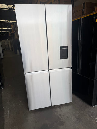 *Current Model* Fisher & Paykel Series 7 690L Quad Door Refrigerator with Ice and Water Stainless Steel RF730QNUVX1 [Factory Second]
