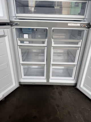 *Current Model* Fisher & Paykel Series 7 690L Quad Door Refrigerator with Ice and Water Stainless Steel RF730QNUVX1 [Factory Second]