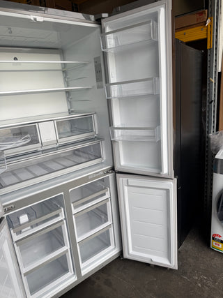 *Current Model* Fisher & Paykel Series 7 690L Quad Door Refrigerator with Ice and Water Stainless Steel RF730QNUVX1 [Factory Second]