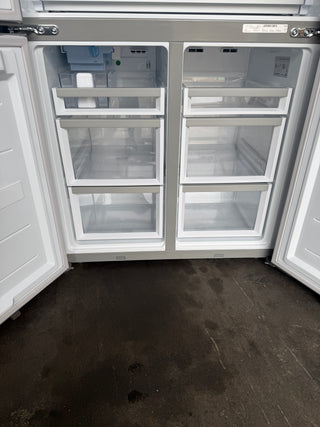 *Current Model* Fisher & Paykel Series 7 690L Quad Door Refrigerator with Ice and Water Stainless Steel RF730QNUVX1 [Factory Second]