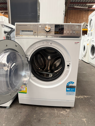 *Current Model* Fisher & Paykel WH1060P4 10kg Series 7 Front Load Washer with Steam Care (White) [Factory Second] - DMS Appliances