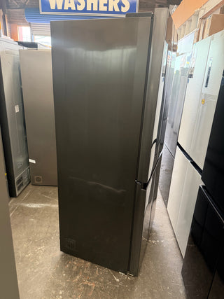 *Current Model* Fisher & Paykel Series 7 498L Quad Door Refrigerator Black Stainless Steel RF500QNB1 [Factory Second]