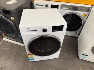 Beko 9kg Autodose WiFi Connected Washing Machine with Steam BFLB904ADW [Factory Second] - DMS Appliances