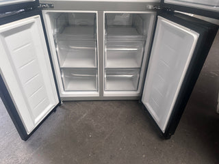 Haier 519L Quad Door Fridge with Water Dispenser Black HRF565YHC  [Factory Second]