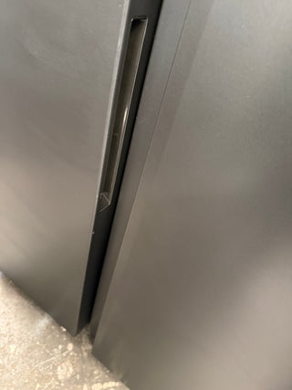 *Current Model* Haier 574L S+ Three Door Side by Side Fridge Satina Silver HRF575XHC [Factory Second] - DMS Appliances