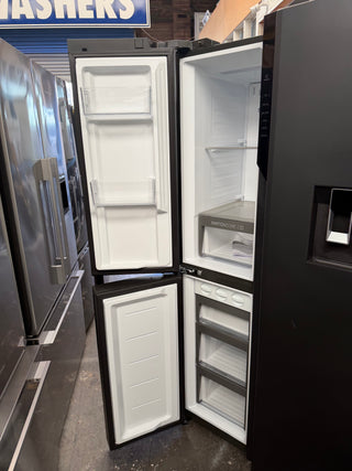 *Current Model* Haier 574L S+ Three Door Side by Side Fridge Satina Silver HRF575XHC [Factory Second] - DMS Appliances