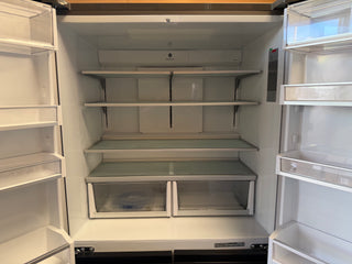 Fisher & Paykel Series 7 538L Quad Door Refrigerator with Ice and Water Black Stainless Steel RF605QNUVB1 [Factory Second] - DMS Appliances