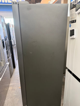 *Current Model* Haier 574L S+ Three Door Side by Side Fridge Satina Silver HRF575XHC [Factory Second] - DMS Appliances