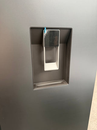 *Current Model* Haier 574L S+ Three Door Side by Side Fridge Satina Silver HRF575XHC [Factory Second] - DMS Appliances