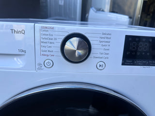 *Current Model* LG Series 9 10kg Front Load Washing Machine White WV9-1610W [Refurbished]
