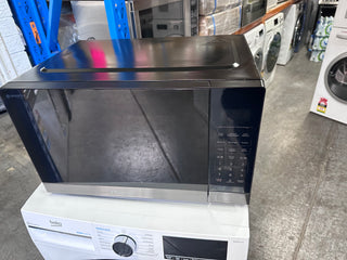 Hisense Black Mirror 1100W Smart Cooking Solo Inverter Microwave - 42L [Factory Second]