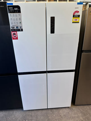 *Brand New *CHiQ 601L French Door Fridge White CCD598NWS [5 Years Warranty ]
