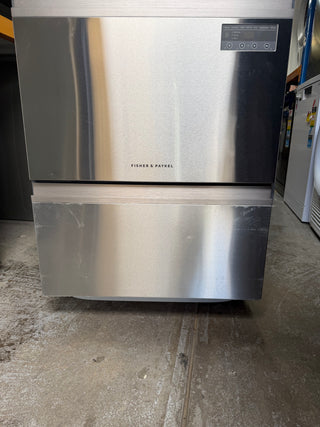 *Current Model* Fisher & Paykel Series 7 Contemporary Double DishDrawer Dishwasher Stainless Steel DD60D2NX9[ Factory Second] - DMS Appliances