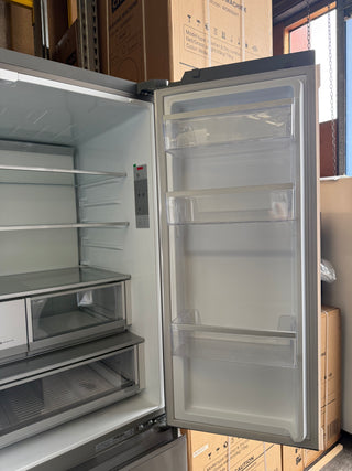 *Current Model* Fisher & Paykel Series 7 690L Quad Door Refrigerator with Ice and Water Stainless Steel RF730QNUVX1 [Factory Second] - DMS Appliances