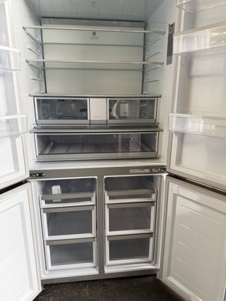 *Current Model* Fisher & Paykel Series 7 690L Quad Door Refrigerator with Ice and Water Stainless Steel RF730QNUVX1 [Factory Second] - DMS Appliances