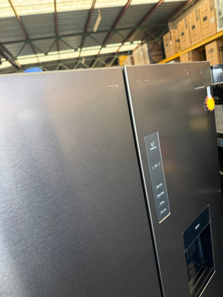 *Current Model* Haier HRF580YHS 508L Satina Silver Quad Door Fridge [Factory Second]