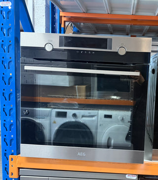 AEG BPK556360M 60CM Steambake Pyroluxe Multifunction Stainless Steel Oven [Display Stock]