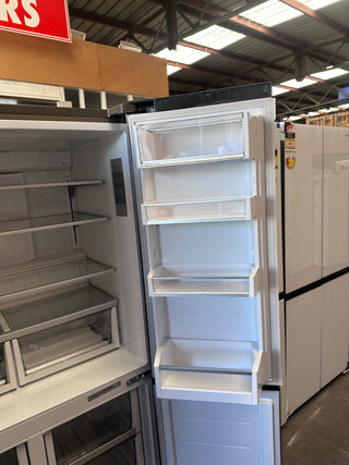 *Current Model* Fisher & Paykel 538L Black Stainless Steel French Door Fridge RF605QNUVB1 [Factory Second]