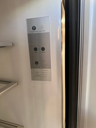*Current Model* Fisher & Paykel 538L Black Stainless Steel French Door Fridge RF605QNUVB1 [Factory Second]