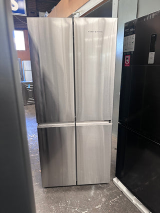 *Current Model* Fisher & Paykel Series 7 498L Quad Door Refrigerator Stainless Steel RF500QNX1 [Factory Second]