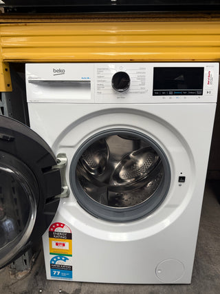 *AMAZING VALUE*  Beko BFLB902ADW 9kg Auto Dose Front Load Washing Machine [Factory Second]