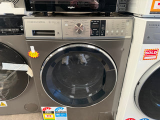 *Current Model* Fisher & Paykel Series 9 10kg Front Load with Steam Care Graphite WH1060SG1 [Factory Second]