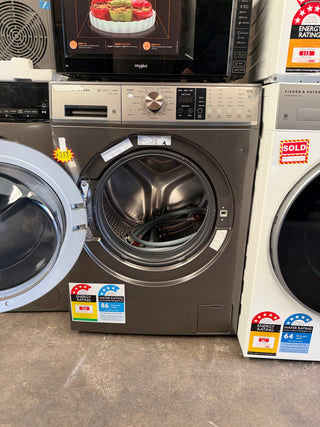 *Current Model* Fisher & Paykel Series 9 10kg Front Load with Steam Care Graphite WH1060SG1 [Factory Second]