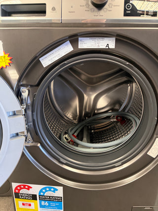 *Current Model* Fisher & Paykel Series 9 10kg Front Load with Steam Care Graphite WH1060SG1 [Factory Second]