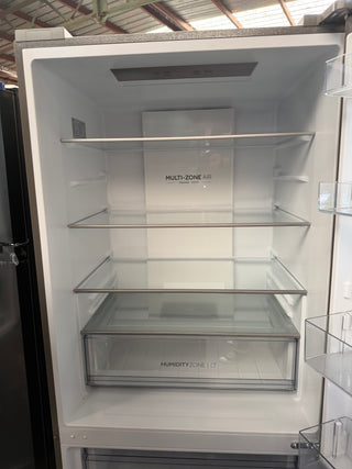 *Current Model* Haier 517L Bottom Mount Refrigerator Satina HRF510BS [Factory Second] - DMS Appliances