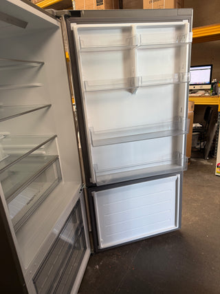 *Current Model* Haier 517L Bottom Mount Refrigerator Satina HRF510BS [Factory Second] - DMS Appliances