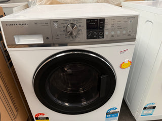 *Current Model* Fisher & Paykel WH1060P4 10kg Series 7 Front Load Washer with Steam Care (White) [Factory Second] - DMS Appliances