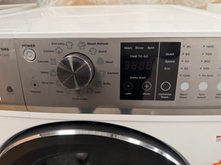 *Current Model* Fisher & Paykel WH1060P4 10kg Series 7 Front Load Washer with Steam Care (White) [Factory Second] - DMS Appliances